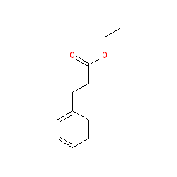 Ethyl 3-Phenylpropionate chemical structure (CAS 2021-28-5)