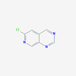 6-Chloropyrido[3,4-d]pyrimidine chemical structure (CAS 202273-25-4)