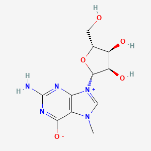 7-Methylguanosine chemical structure (CAS 20244-86-4)