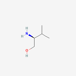 (S)-2-Amino-3-methylbutan-1-ol chemical structure (CAS 2026-48-4)