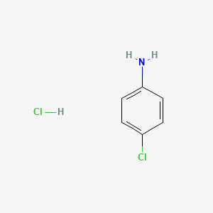 Chloroaniline hydrochloride chemical structure (CAS 20265-96-7)