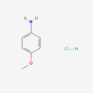 4-Methoxyaniline hydrochloride chemical structure (CAS 20265-97-8)