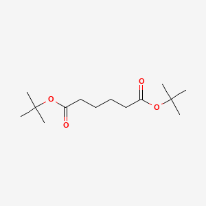 Di-tert-butyl adipate chemical structure (CAS 20270-53-5)