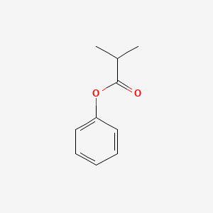 Phenyl isobutyrate chemical structure (CAS 20279-29-2)