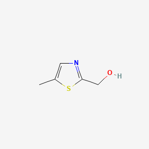 5-Methyl-2-thiazolemethanol chemical structure (CAS 202932-04-5)