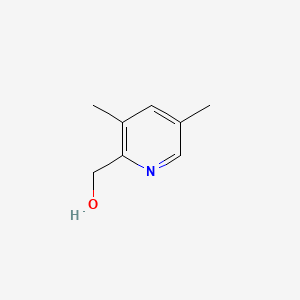 (3,5-Dimethylpyridin-2-yl)methanol chemical structure (CAS 202932-05-6)