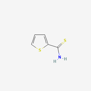 Thiophene-2-carbothioamide chemical structure (CAS 20300-02-1)