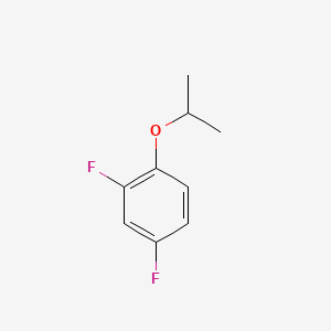2,4-Difluoro-1-isopropoxybenzene chemical structure (CAS 203059-83-0)
