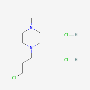 1-(3-Chloropropyl)-4-methylpiperazine dihydrochloride chemical structure (CAS 2031-23-4)