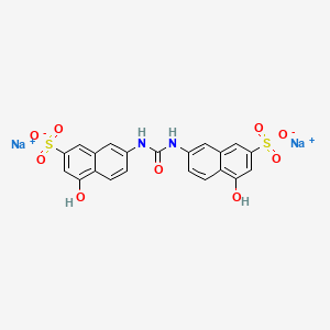 Sodium 7,7'-(carbonylbis(azanediyl))bis(4-hydroxynaphthalene-2-sulfonate) chemical structure (CAS 20324-87-2)