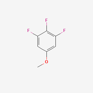 1,2,3-Trifluoro-5-methoxybenzene chemical structure (CAS 203245-17-4)