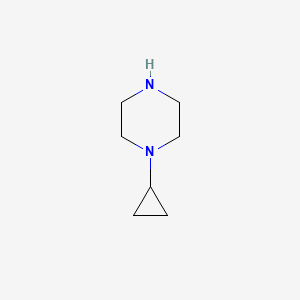 1-Cyclopropylpiperazine chemical structure (CAS 20327-23-5)