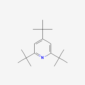 2,4,6-Tri-tert-butylpyridine chemical structure (CAS 20336-15-6)