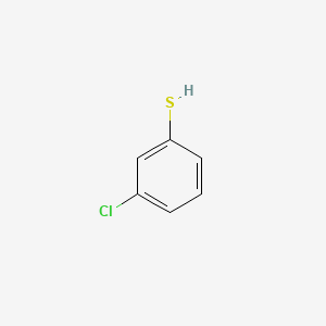 3-Chlorobenzenethiol chemical structure (CAS 2037-31-2)