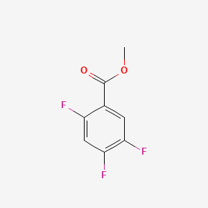 Methyl 2,4,5-trifluorobenzoate chemical structure (CAS 20372-66-1)