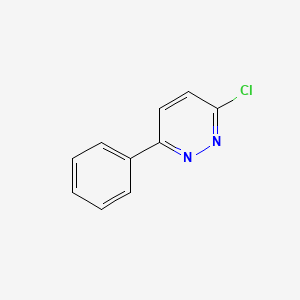 3-Phenyl-6-chloropyridazine chemical structure (CAS 20375-65-9)