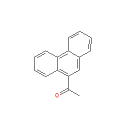 1-(Phenanthren-9-yl)ethanone chemical structure (CAS 2039-77-2)