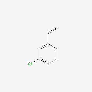 3-Chlorostyrene chemical structure (CAS 2039-85-2)