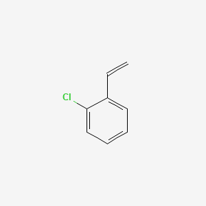1-Chloro-2-vinylbenzene chemical structure (CAS 2039-87-4)