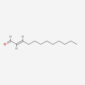 trans-2-Dodecenal chemical structure (CAS 20407-84-5)