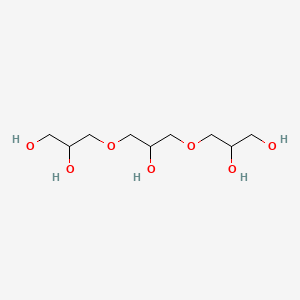 Triglycerol chemical structure (CAS 20411-31-8)
