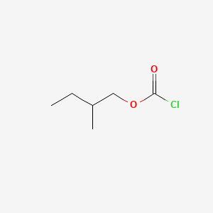 2-Methylbutyl Chloroformate chemical structure (CAS 20412-39-9)
