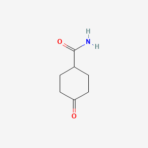 4-Oxocyclohexanecarboxamide chemical structure (CAS 204136-88-9)