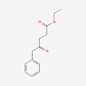 Ethyl 4-oxo-5-phenylpentanoate chemical structure (CAS 20416-11-9)