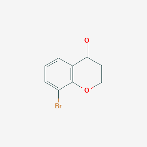8-Bromochroman-4-one chemical structure (CAS 204377-88-8)