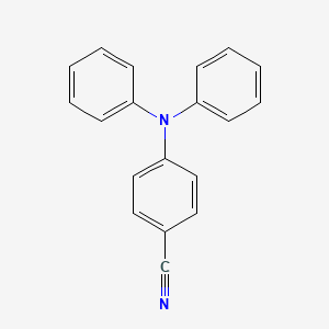 4-(Diphenylamino)benzonitrile chemical structure (CAS 20441-00-3)