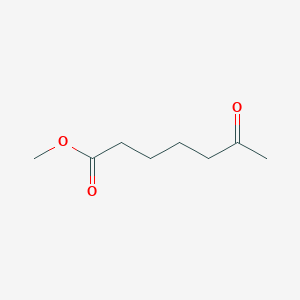 Methyl 6-oxoheptanoate chemical structure (CAS 2046-21-1)