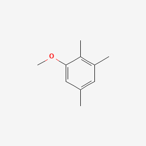 1-Methoxy-2,3,5-trimethylbenzene chemical structure (CAS 20469-61-8)
