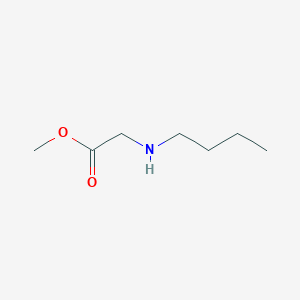 Methyl butylglycinate chemical structure (CAS 204691-86-1)