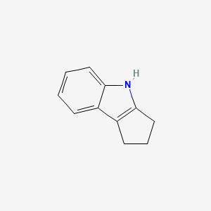 1,2,3,4-Tetrahydrocyclopenta[b]indole chemical structure (CAS 2047-91-8)