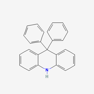 9,9-Diphenyl-9,10-dihydroacridine chemical structure (CAS 20474-15-1)