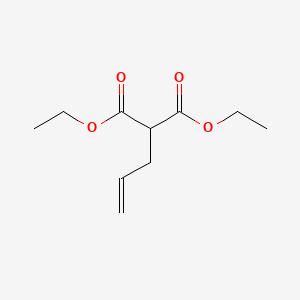 Diethyl allylmalonate chemical structure (CAS 2049-80-1)