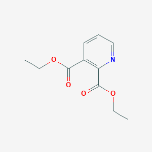 Diethyl pyridine-2,3-dicarboxylate chemical structure (CAS 2050-22-8)