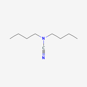 N,N-Dibutylcyanamide chemical structure (CAS 2050-54-6)