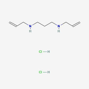 N1,N3-Diallylpropane-1,3-diamine dihydrochloride chemical structure (CAS 205041-15-2)