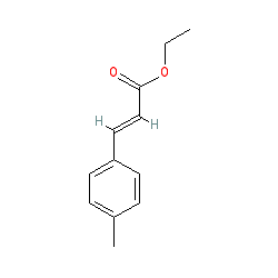 Ethyl 3-(p-tolyl)acrylate chemical structure (CAS 20511-20-0)