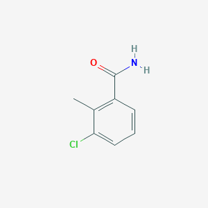 3-Chloro-2-methylbenzamide chemical structure (CAS 205178-79-6)