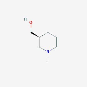 (S)-(1-Methylpiperidin-3-yl)methanol chemical structure (CAS 205194-35-0)