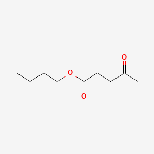 Butyl 4-oxopentanoate chemical structure (CAS 2052-15-5)