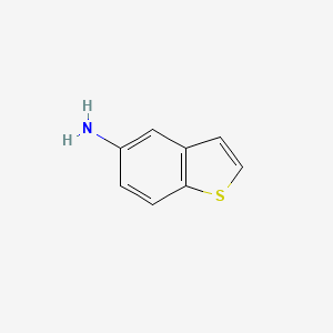 5-Aminobenzothiophene chemical structure (CAS 20532-28-9)