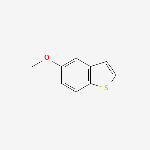 5-Methoxybenzo[b]thiophene chemical structure (CAS 20532-30-3)
