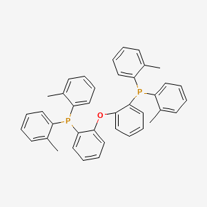 (Oxybis(2,1-phenylene))bis(di-o-tolylphosphine) chemical structure (CAS 205497-64-9)