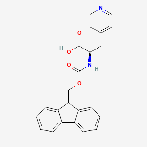 Fmoc-D-4-Pal-OH chemical structure (CAS 205528-30-9)