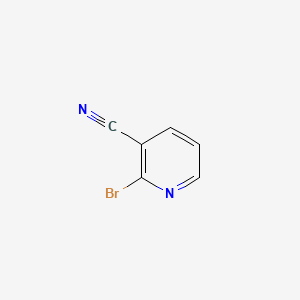 2-Bromonicotinonitrile chemical structure (CAS 20577-26-8)