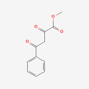 Methyl 2,4-dioxo-4-phenylbutanoate chemical structure (CAS 20577-73-5)