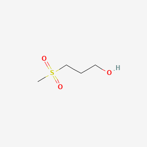 3-(Methylsulfonyl)propan-1-ol chemical structure (CAS 2058-49-3)